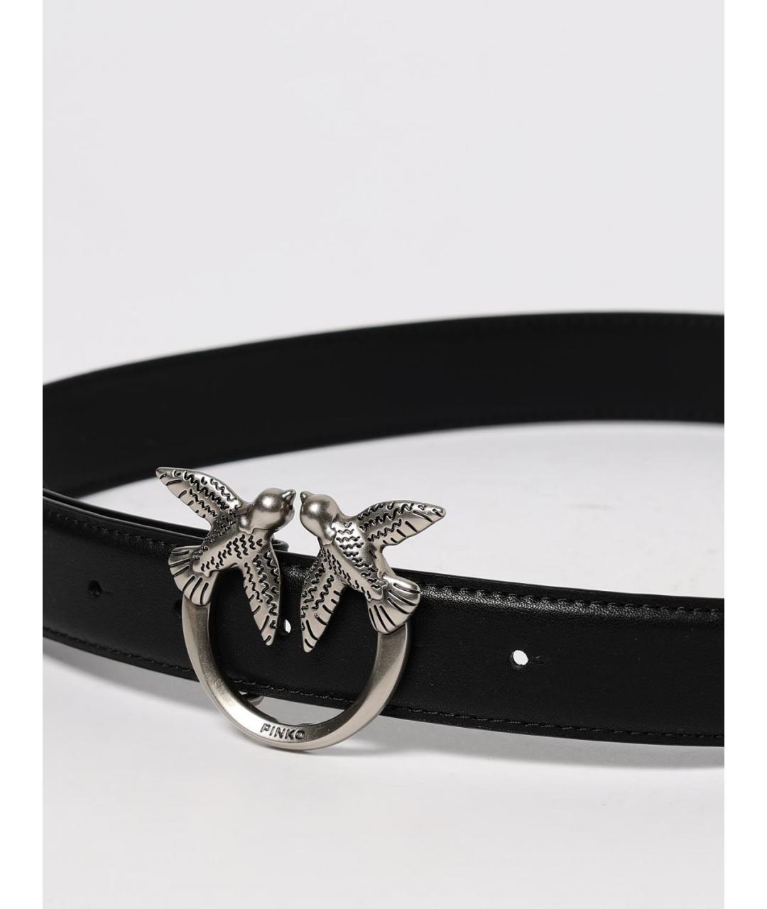 PINKO Черный ремень, фото 2