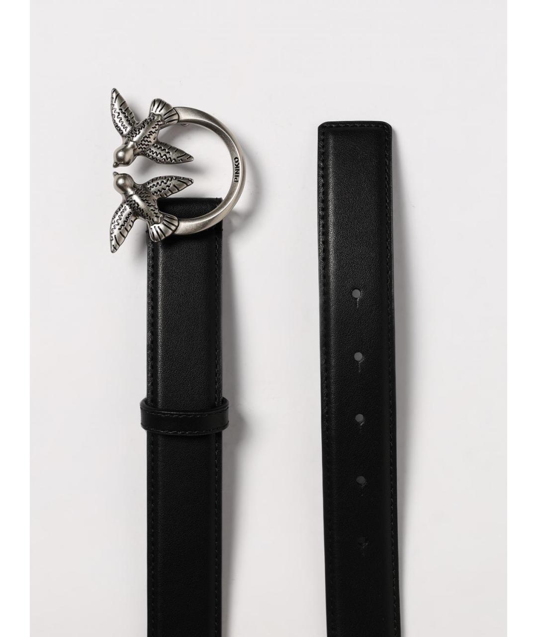 PINKO Черный ремень, фото 3