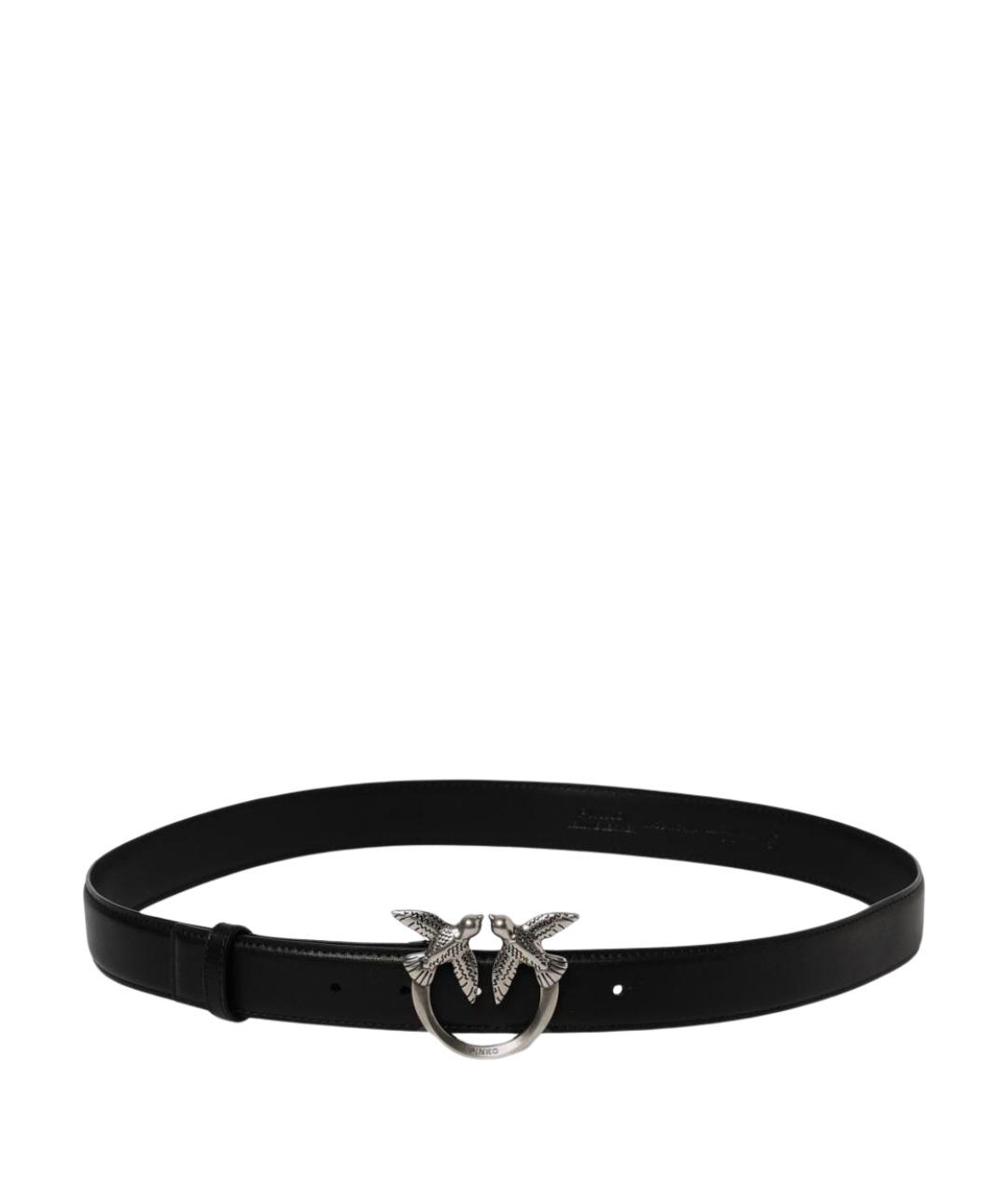 PINKO Черный ремень, фото 1