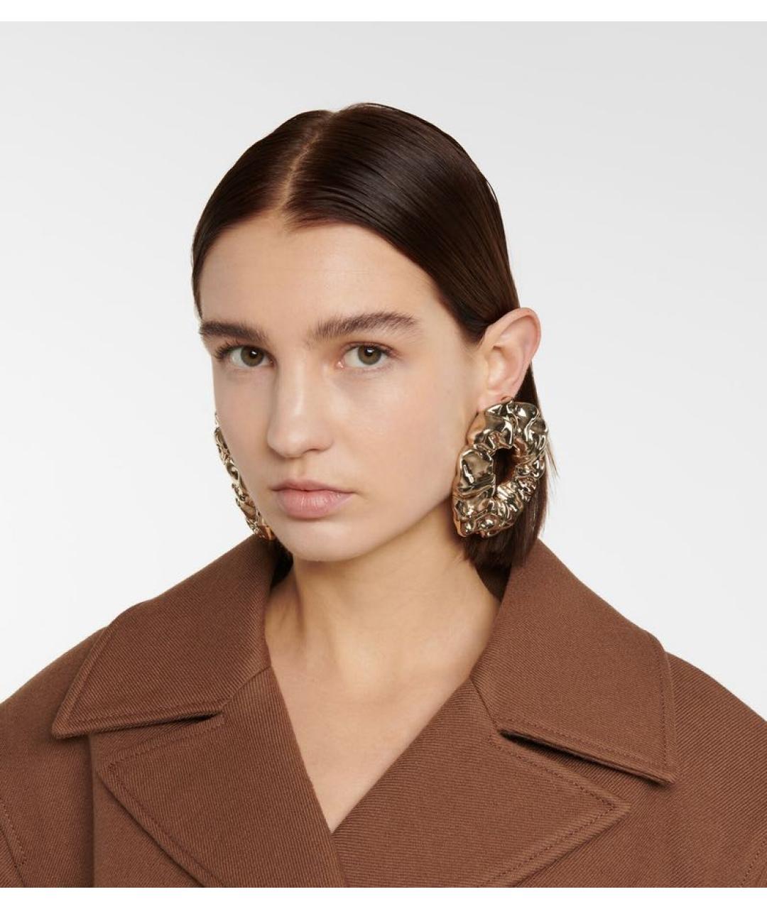 JACQUEMUS Золотые серьги, фото 2