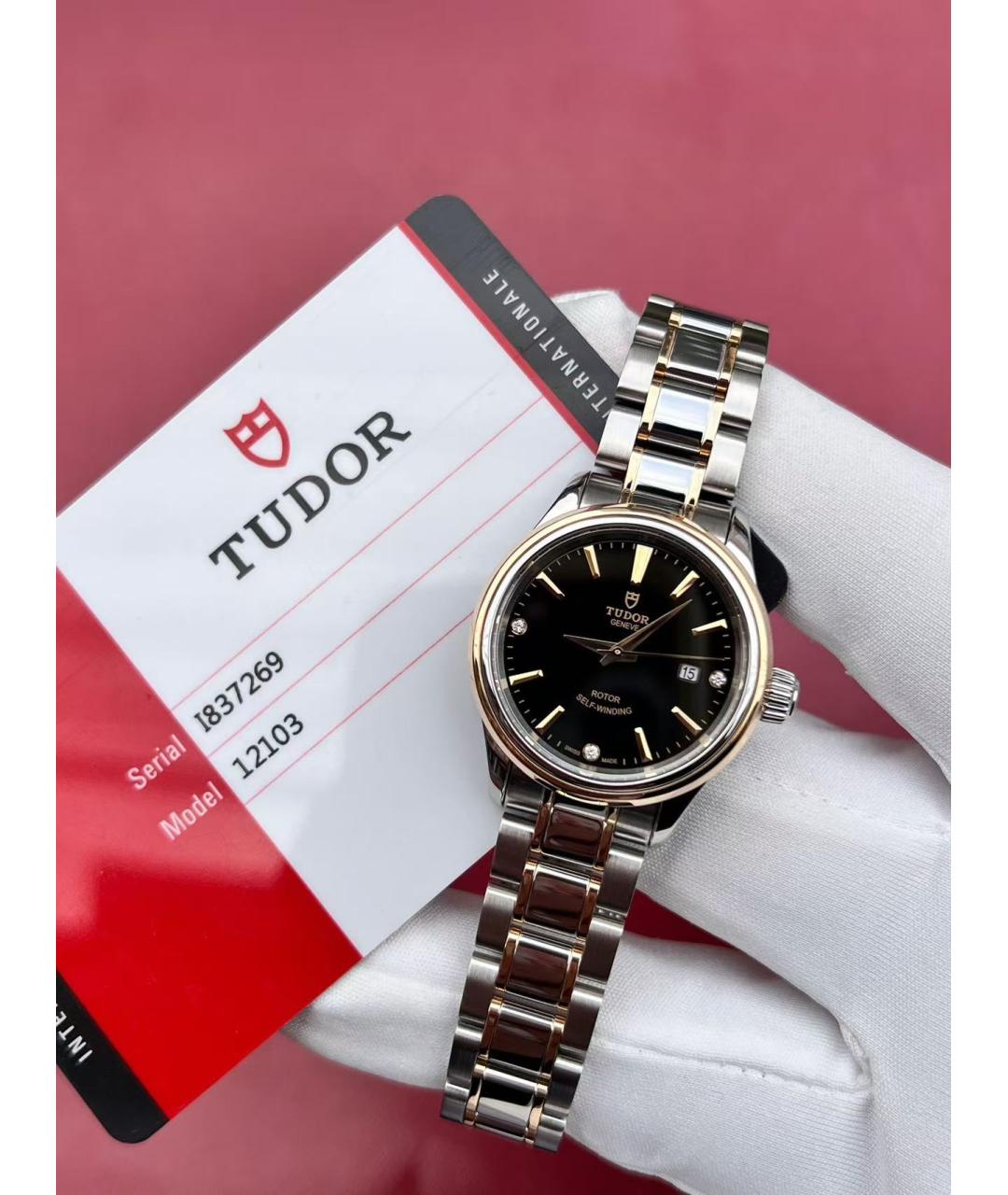 TUDOR Серебряные часы, фото 4