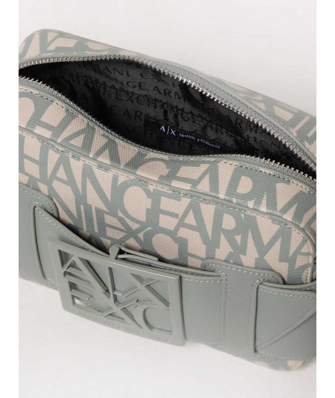 ARMANI EXCHANGE Бирюзовая сумка через плечо, фото 3