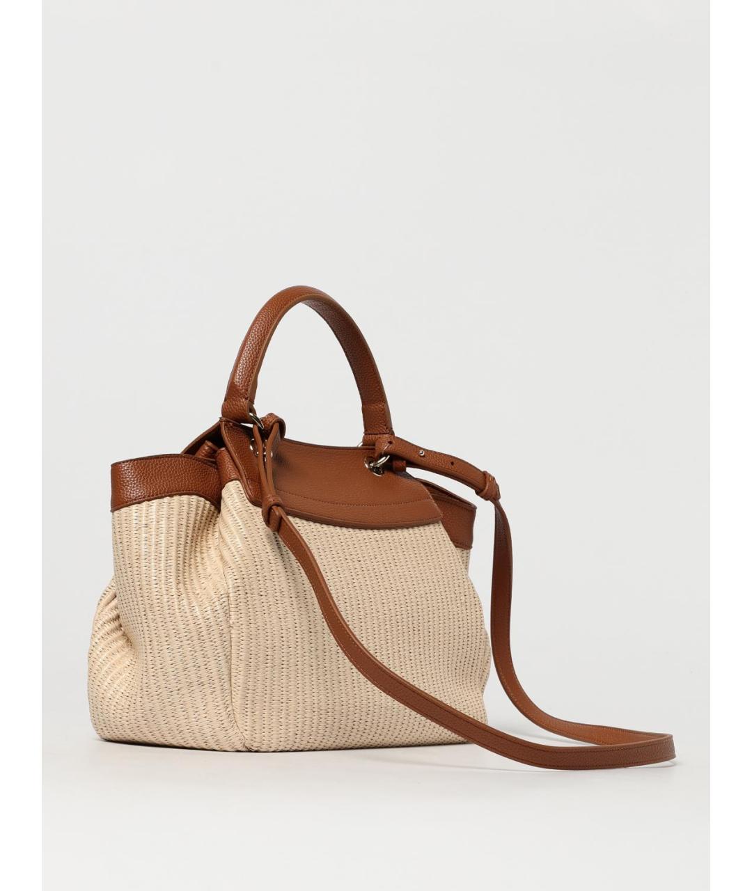 ARMANI EXCHANGE Бежевая сумка с короткими ручками, фото 2