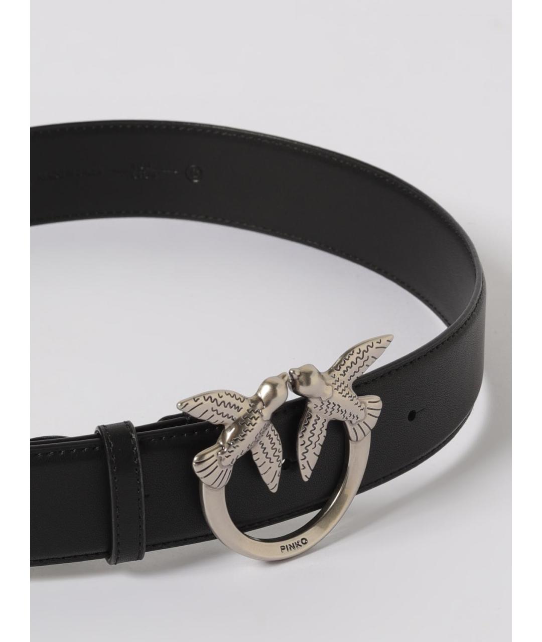 PINKO Черный ремень, фото 2