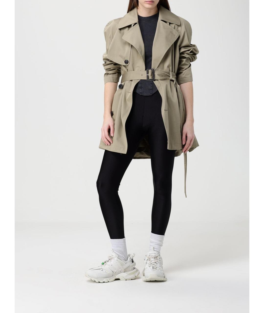 BALENCIAGA Черная хлопковая футболка, фото 2