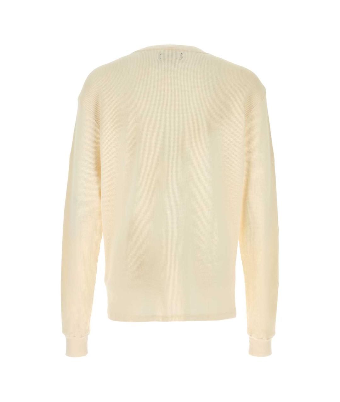 AMIRI Желтый хлопковый джемпер / свитер, фото 2