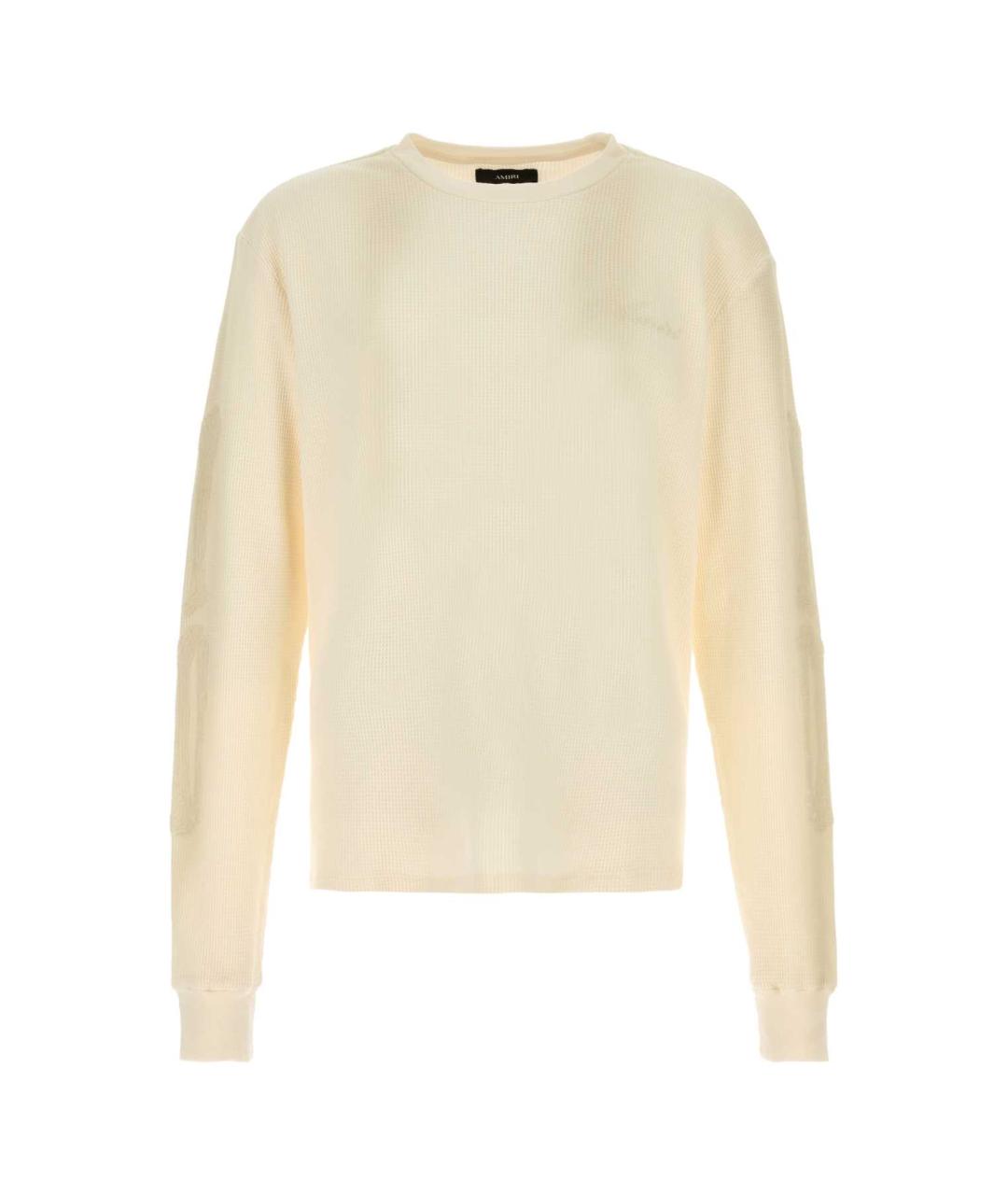 AMIRI Желтый хлопковый джемпер / свитер, фото 1