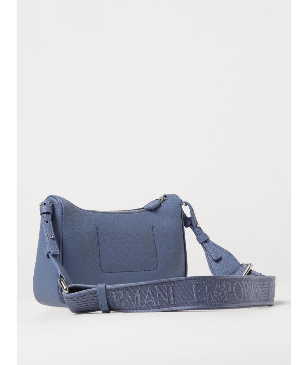 EMPORIO ARMANI Синяя сумка через плечо, фото 2