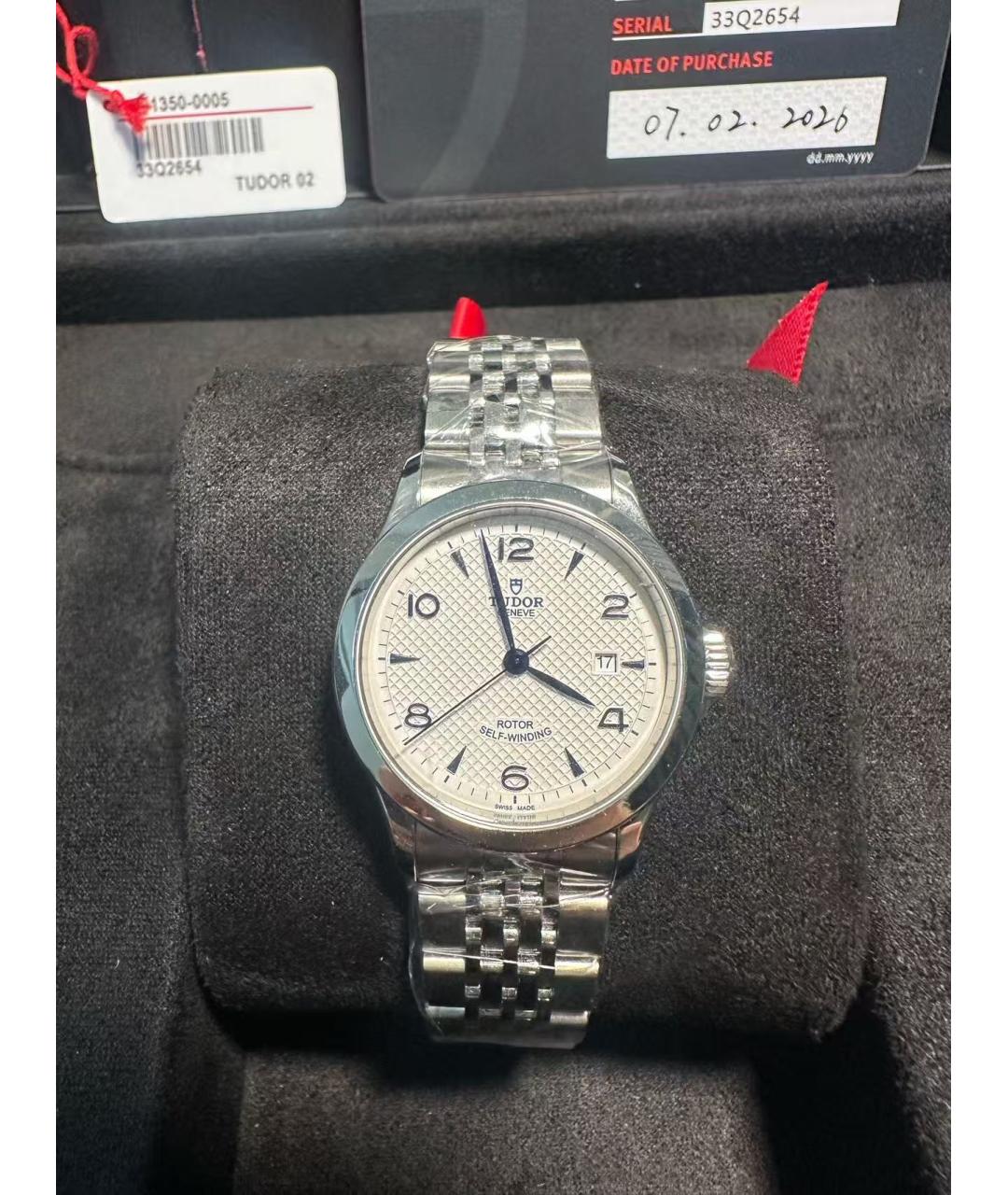 TUDOR Серебряные часы, фото 2