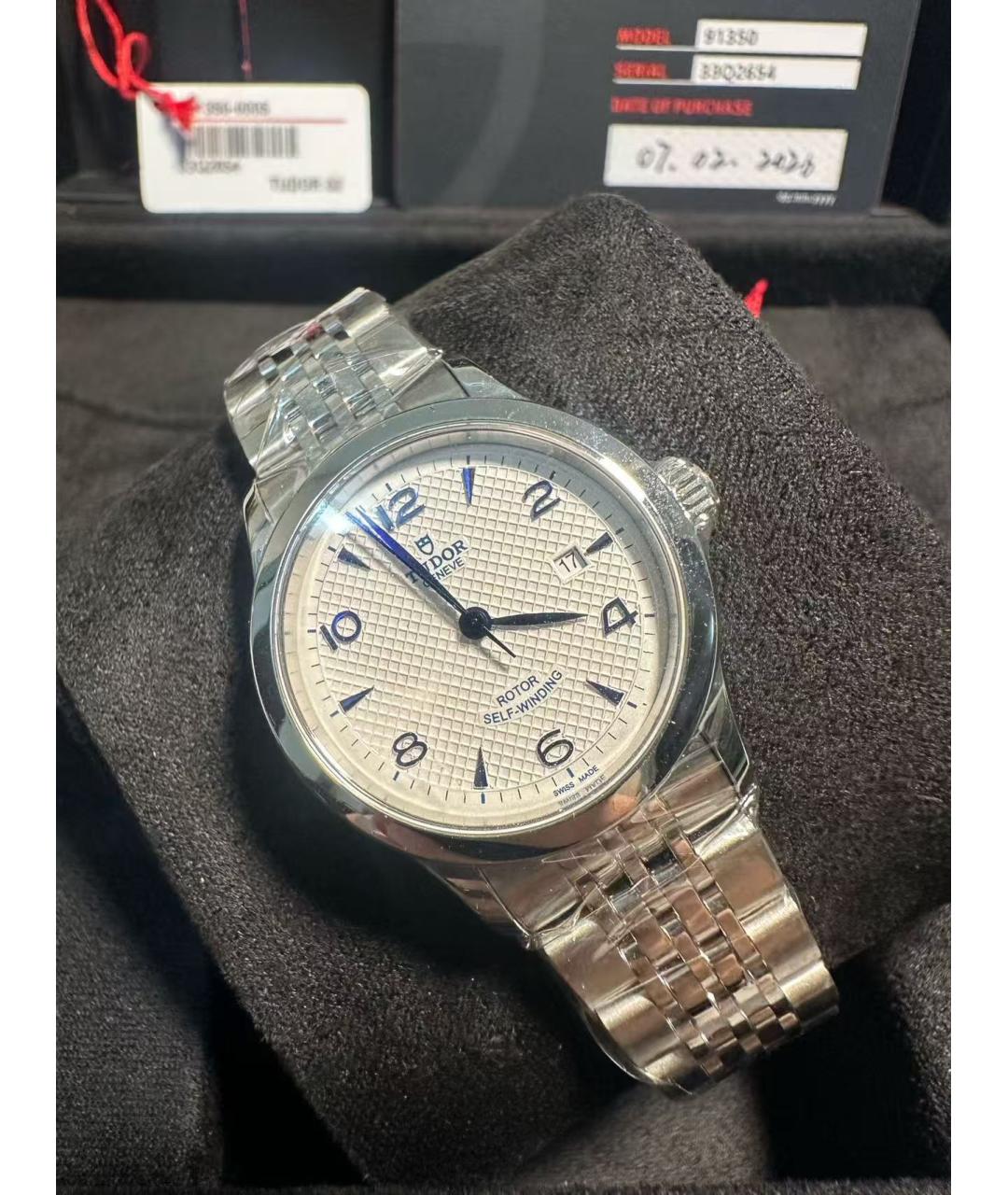 TUDOR Серебряные часы, фото 3