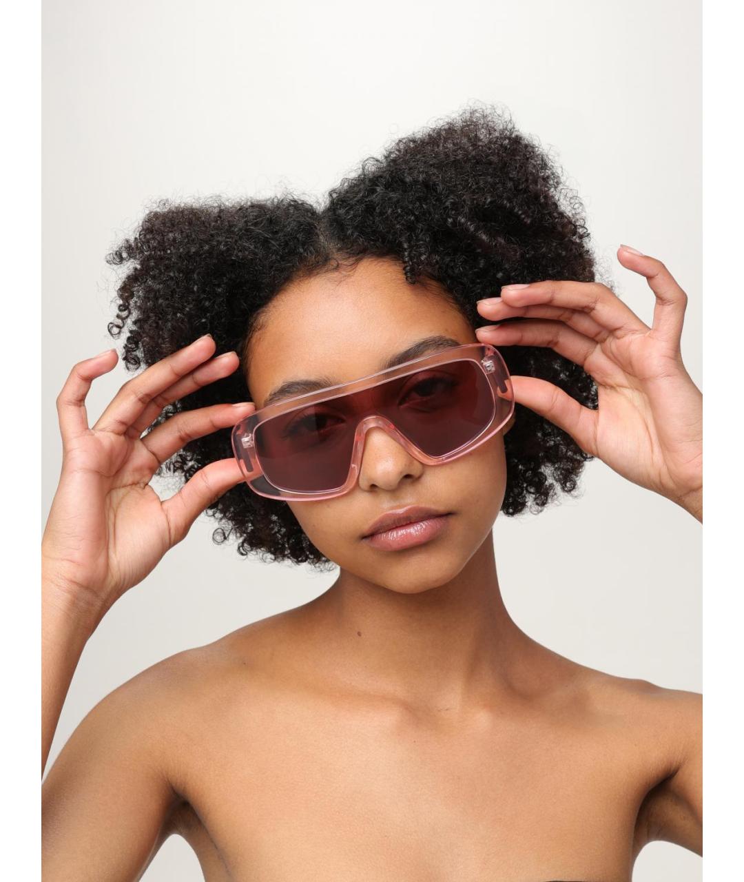 PINKO Розовые солнцезащитные очки, фото 2