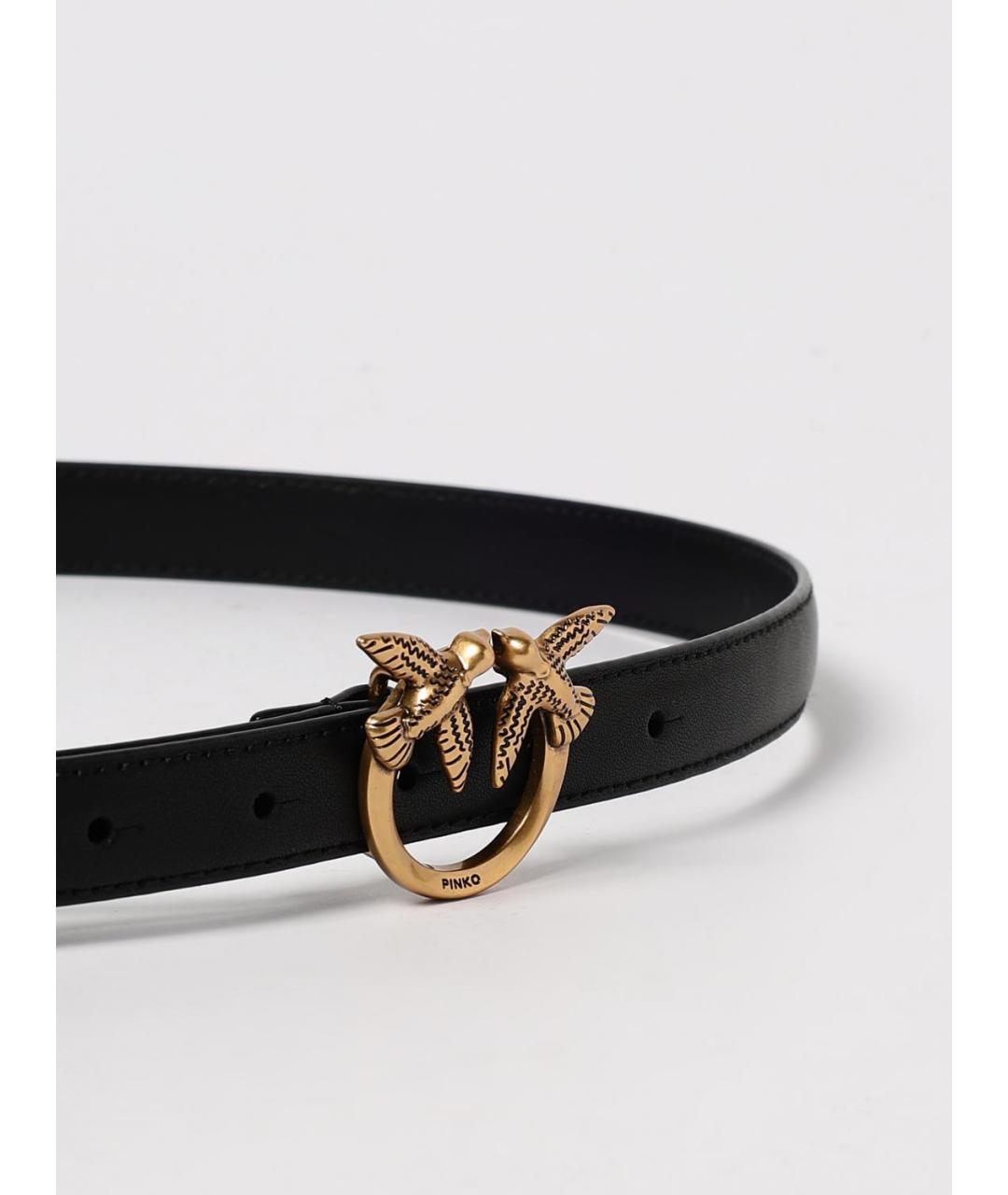 PINKO Черный ремень, фото 2