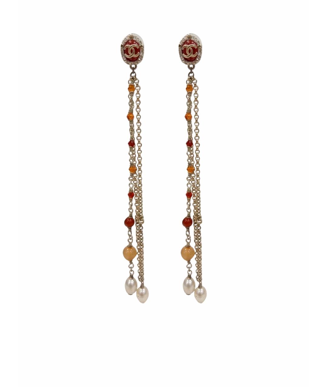 CHANEL Золотые серьги, фото 1