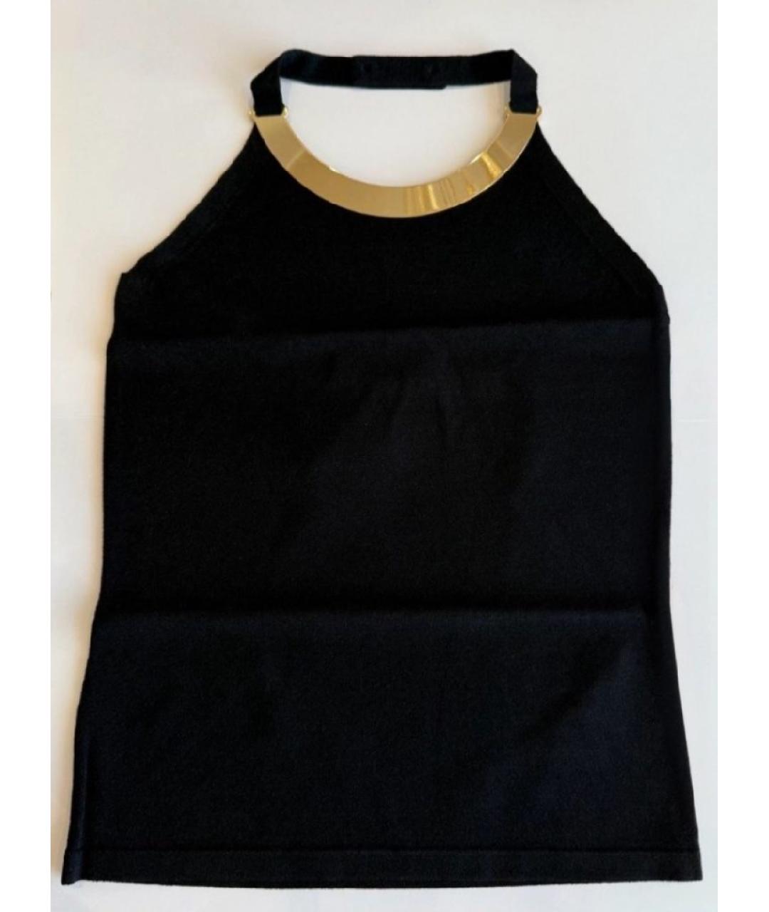 D.EXTERIOR Черная вискозная блузы, фото 5