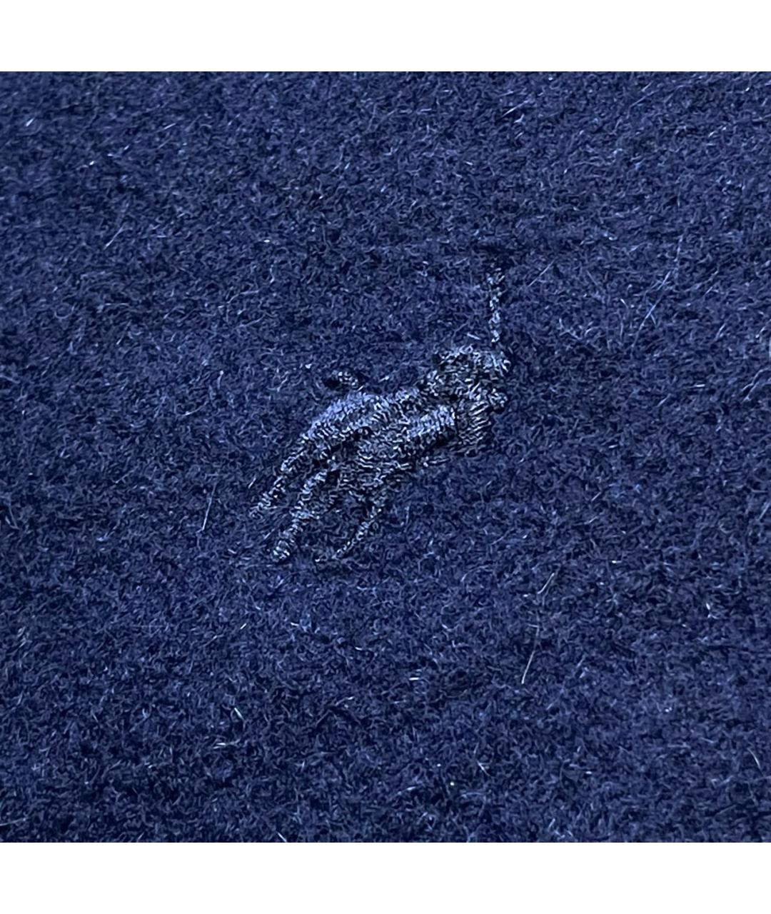 POLO RALPH LAUREN Темно-синий кашемировый шарф, фото 3