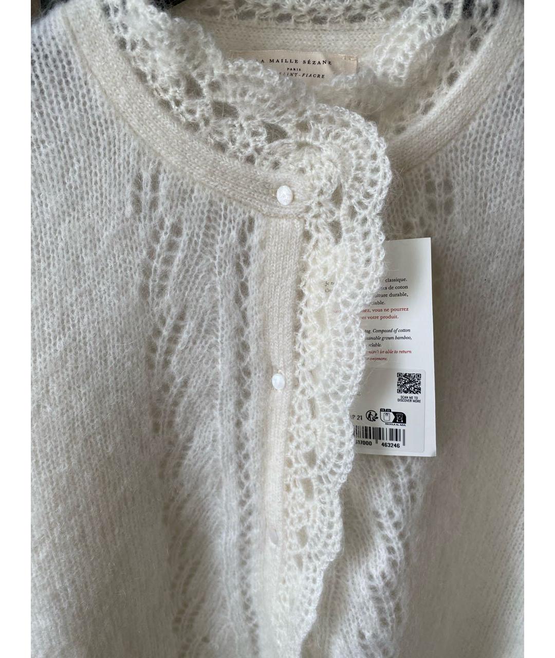Sezane Белый джемпер / свитер, фото 3