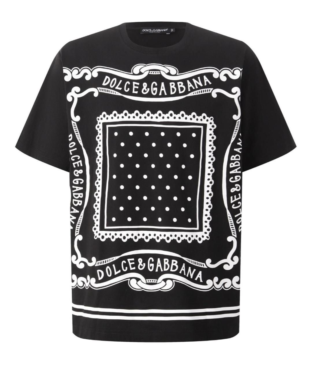 DOLCE&GABBANA Хлопковая футболка, фото 1