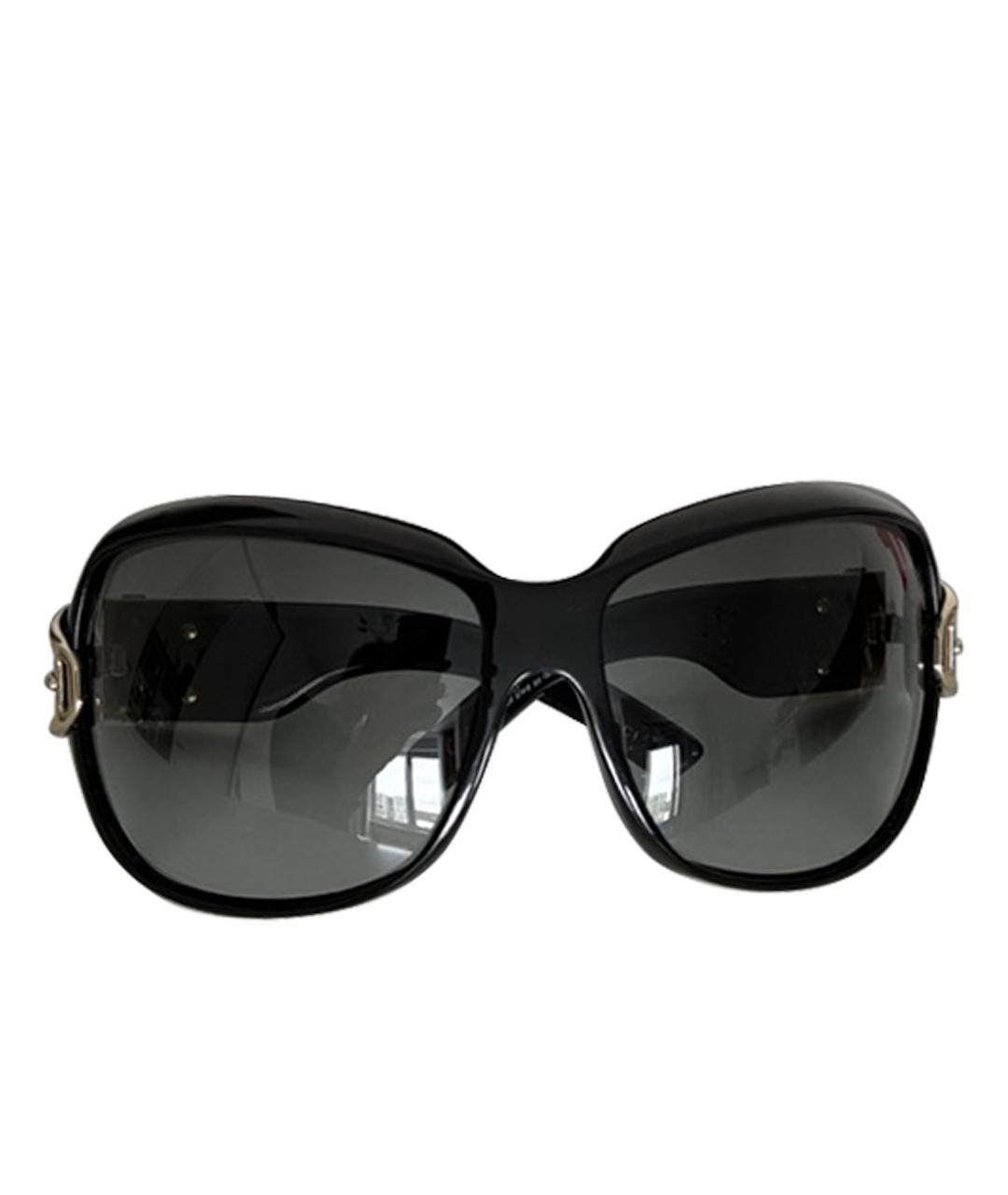 GUCCI Черные пластиковые солнцезащитные очки, фото 1