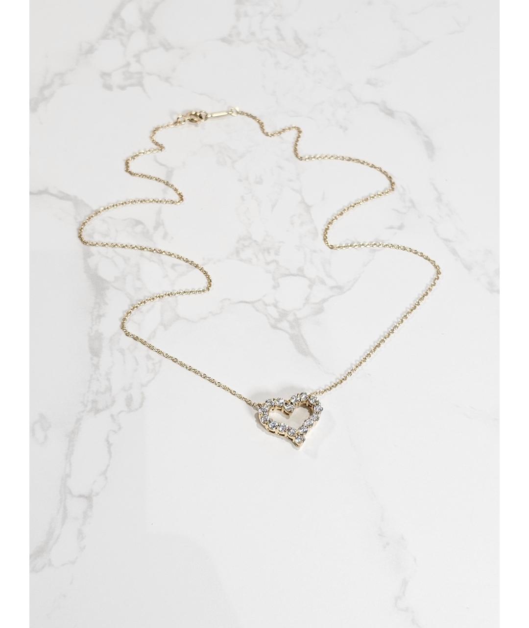 TIFFANY&CO Золотая подвеска из желтого золота, фото 4