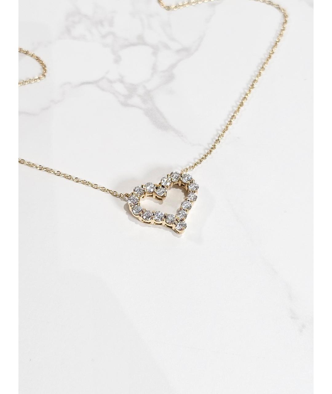 TIFFANY&CO Золотая подвеска из желтого золота, фото 2