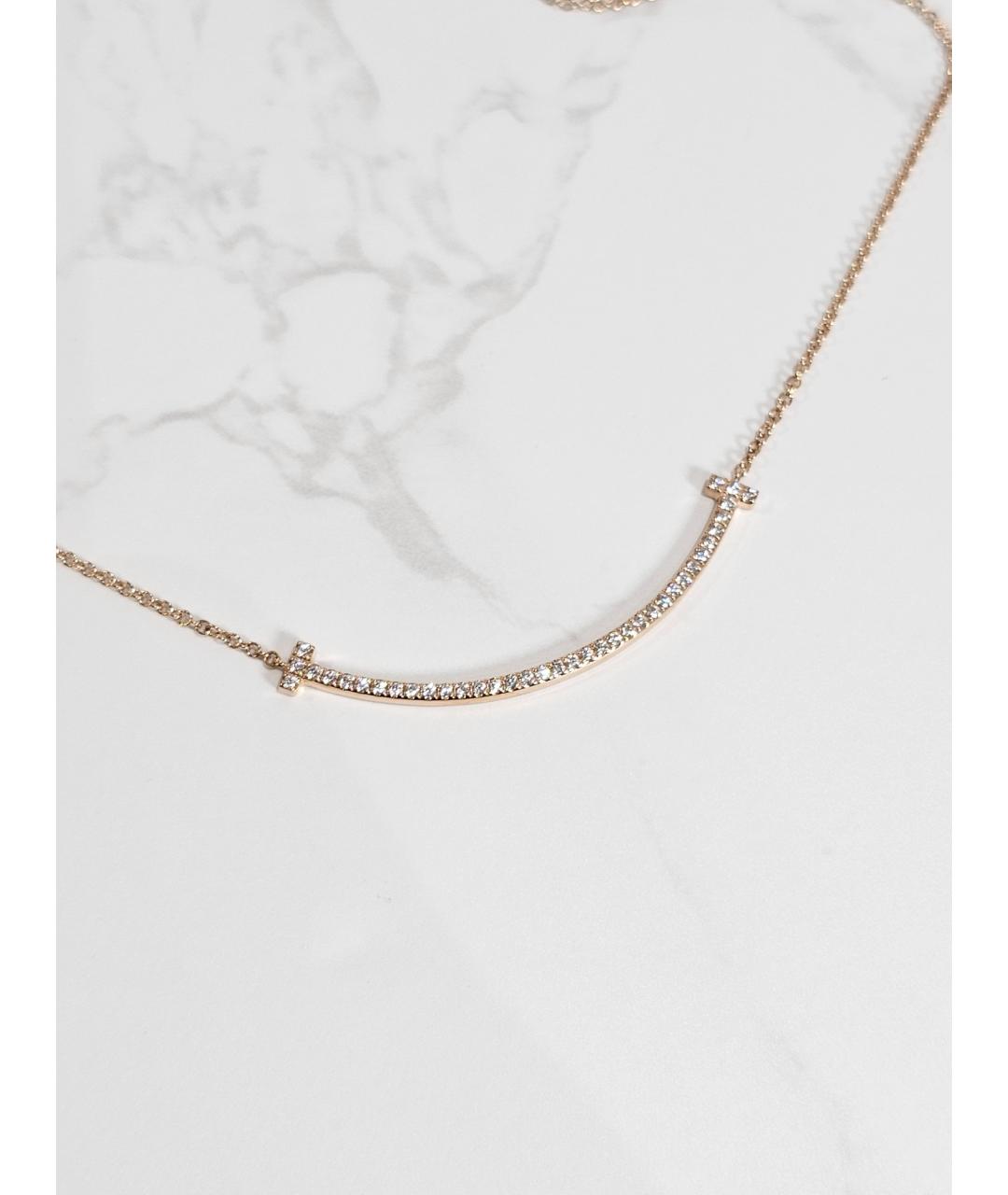 TIFFANY&CO Золотая подвеска из розового золота, фото 2