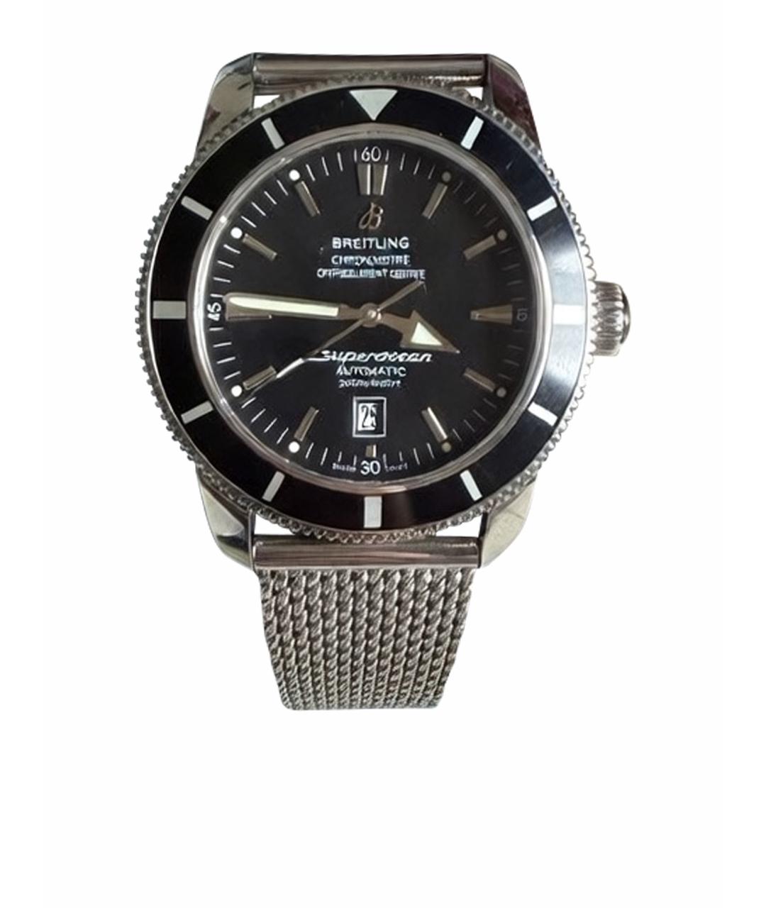 BREITLING Черные стальные часы, фото 1