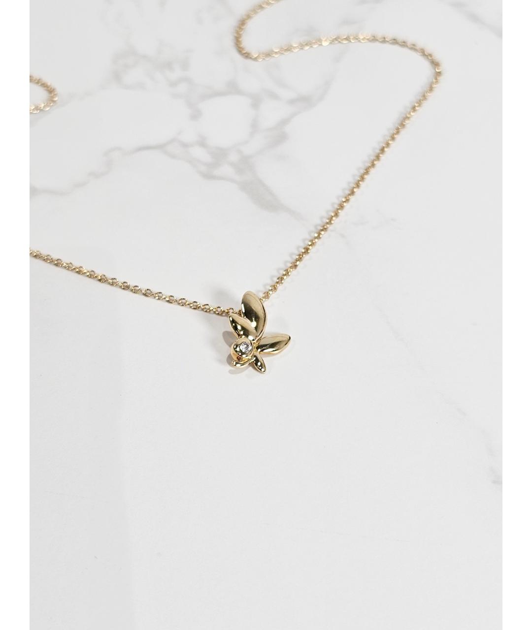 TIFFANY&CO Золотая подвеска из желтого золота, фото 2