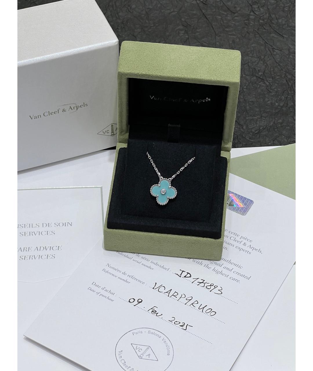 VAN CLEEF & ARPELS Серебряное колье из белого золота, фото 2