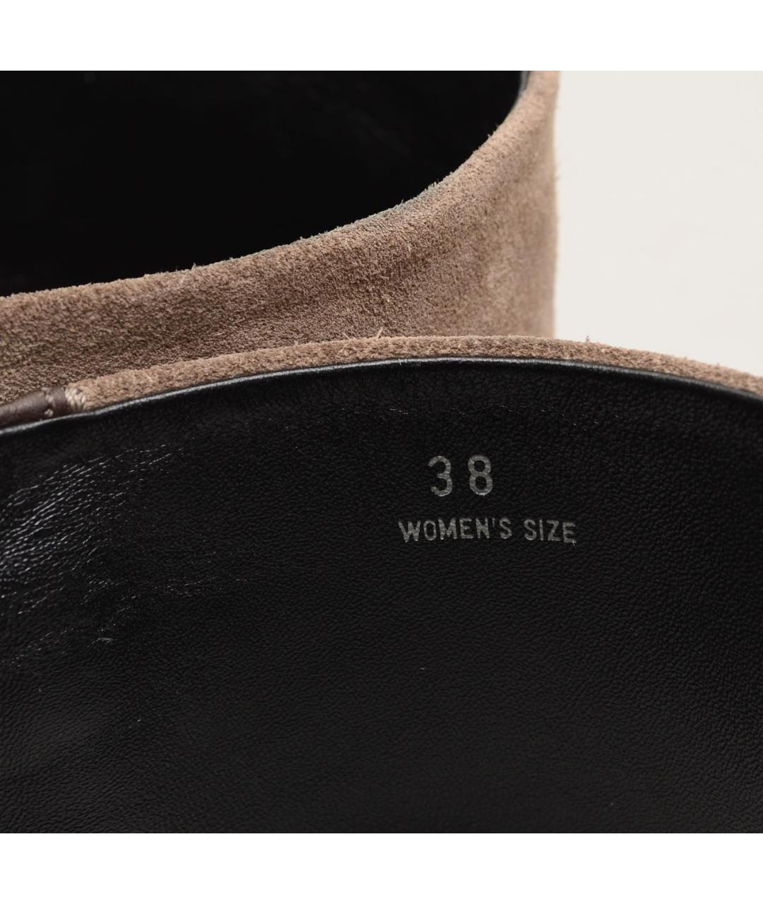 HOGAN Коричневые кожаные сапоги, фото 8