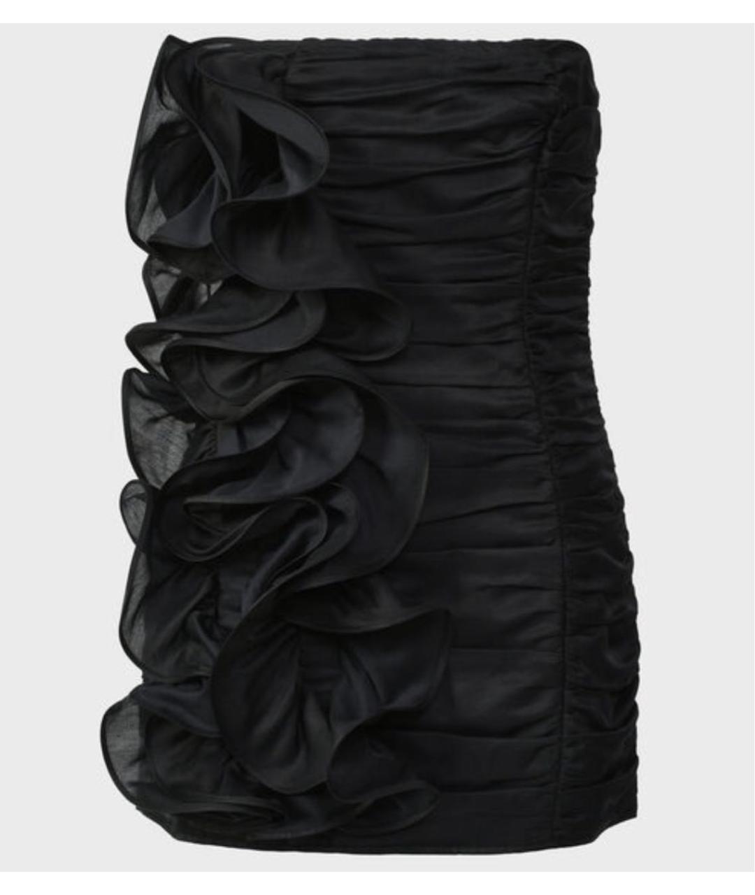 CHARO RUIZ Черное коктейльное платье, фото 3