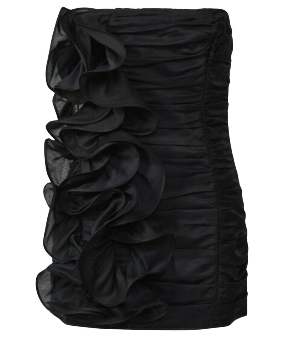 CHARO RUIZ Черное коктейльное платье, фото 1