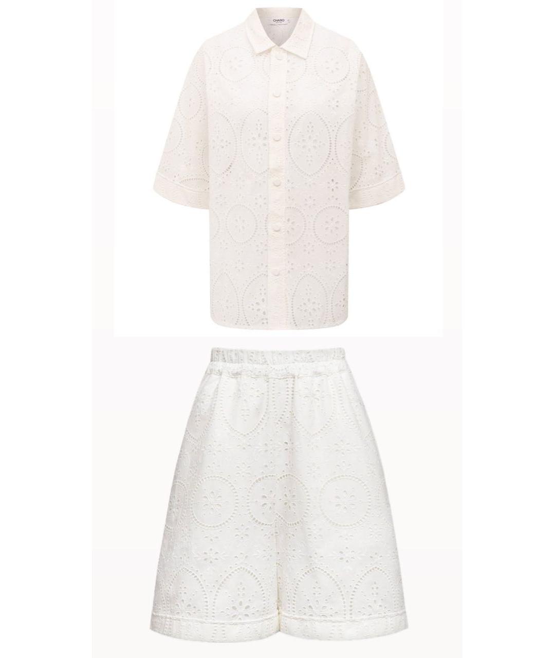 CHARO RUIZ Белый костюм с брюками, фото 5