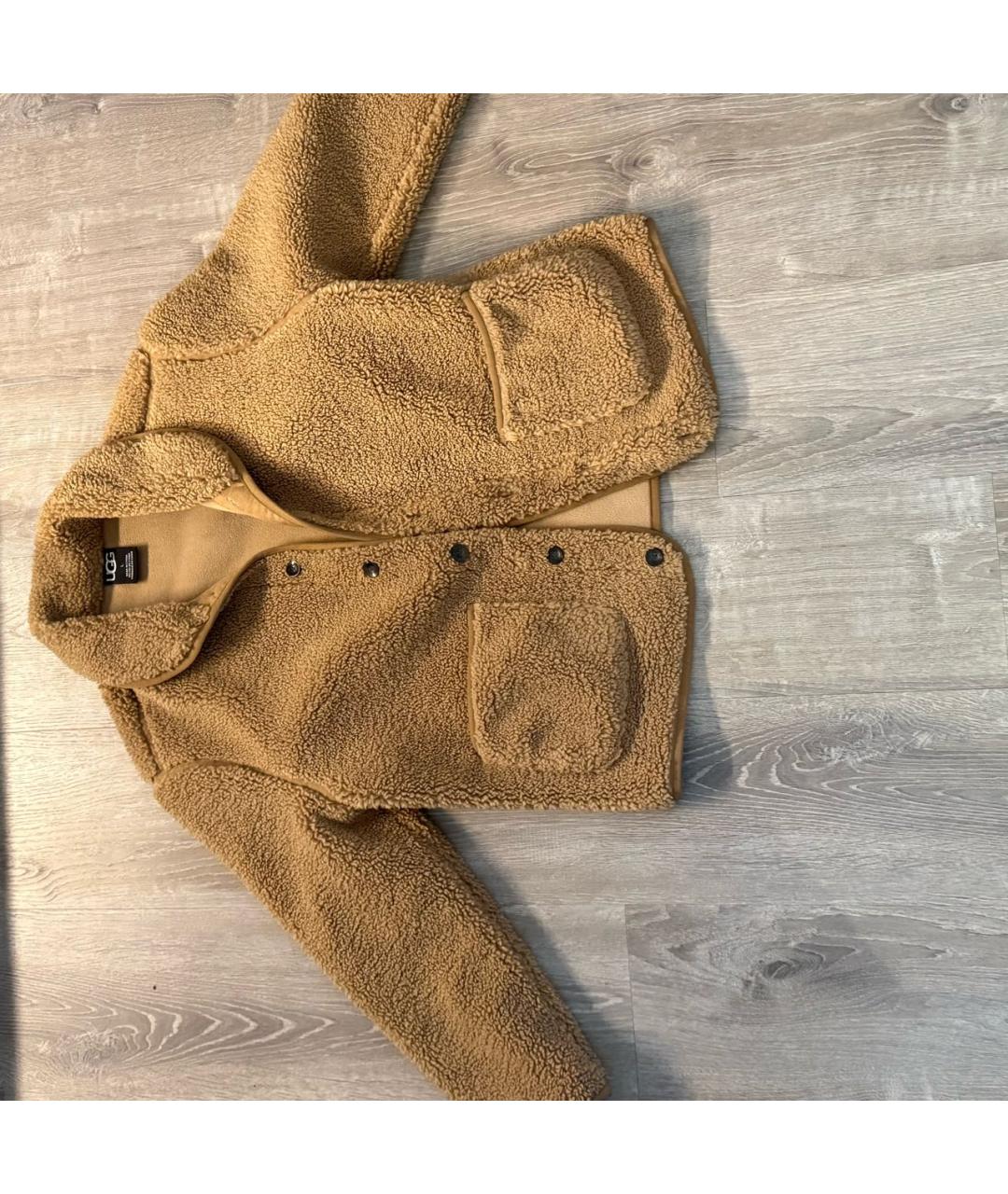 UGG AUSTRALIA Горчичная замшевая куртка, фото 2