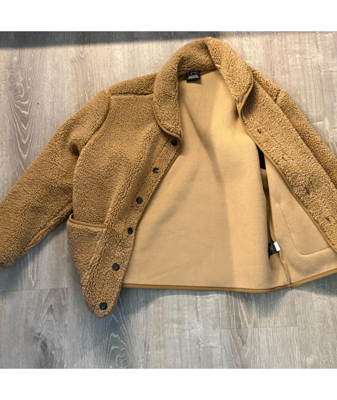 UGG AUSTRALIA Горчичная замшевая куртка, фото 6