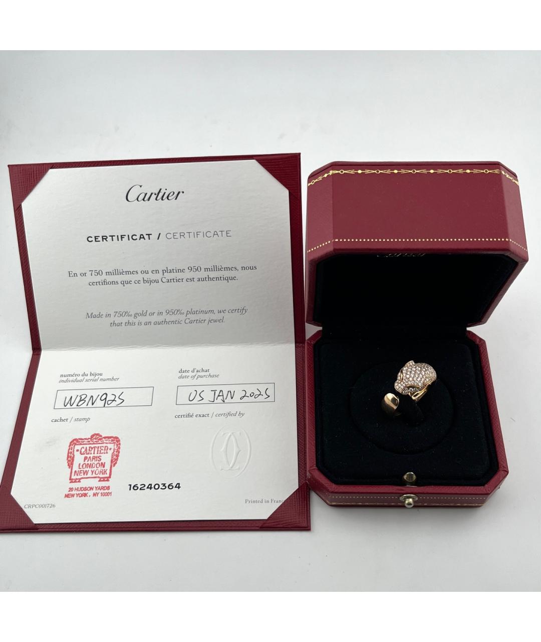 CARTIER Золотое кольцо из розового золота, фото 2