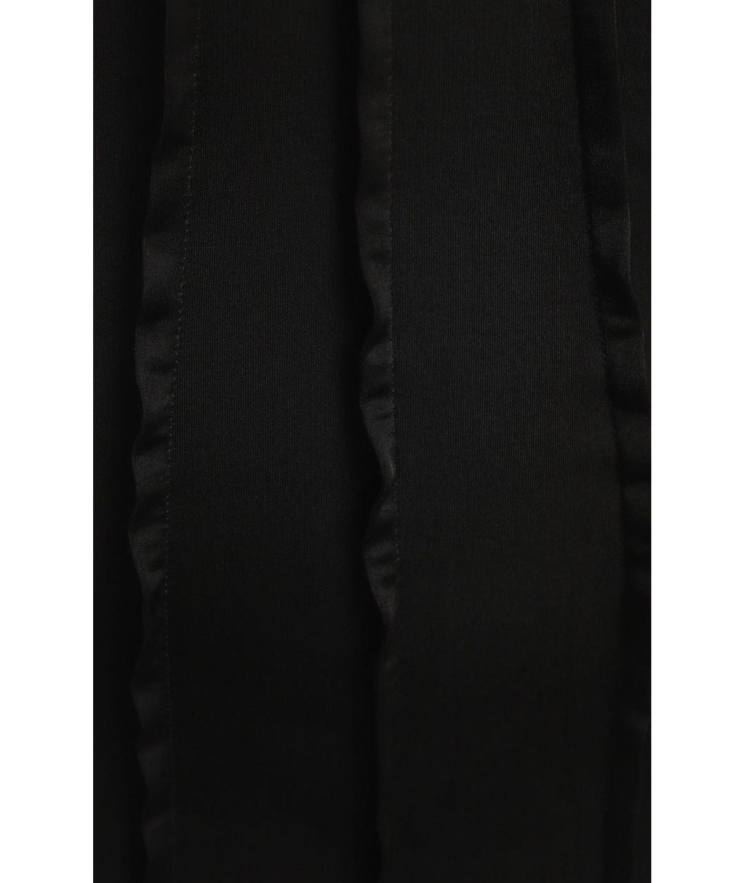 BOTTEGA VENETA Черное вискозное вечернее платье, фото 5