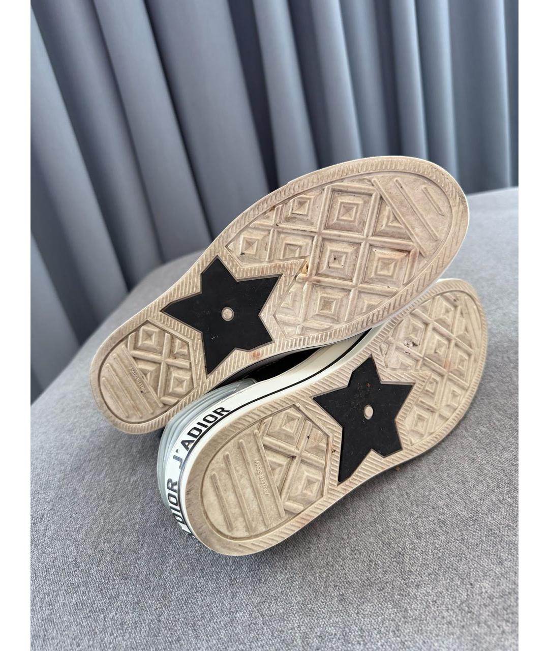 CHRISTIAN DIOR Черные кеды, фото 4