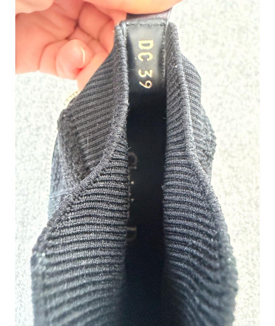 CHRISTIAN DIOR Черные кеды, фото 5