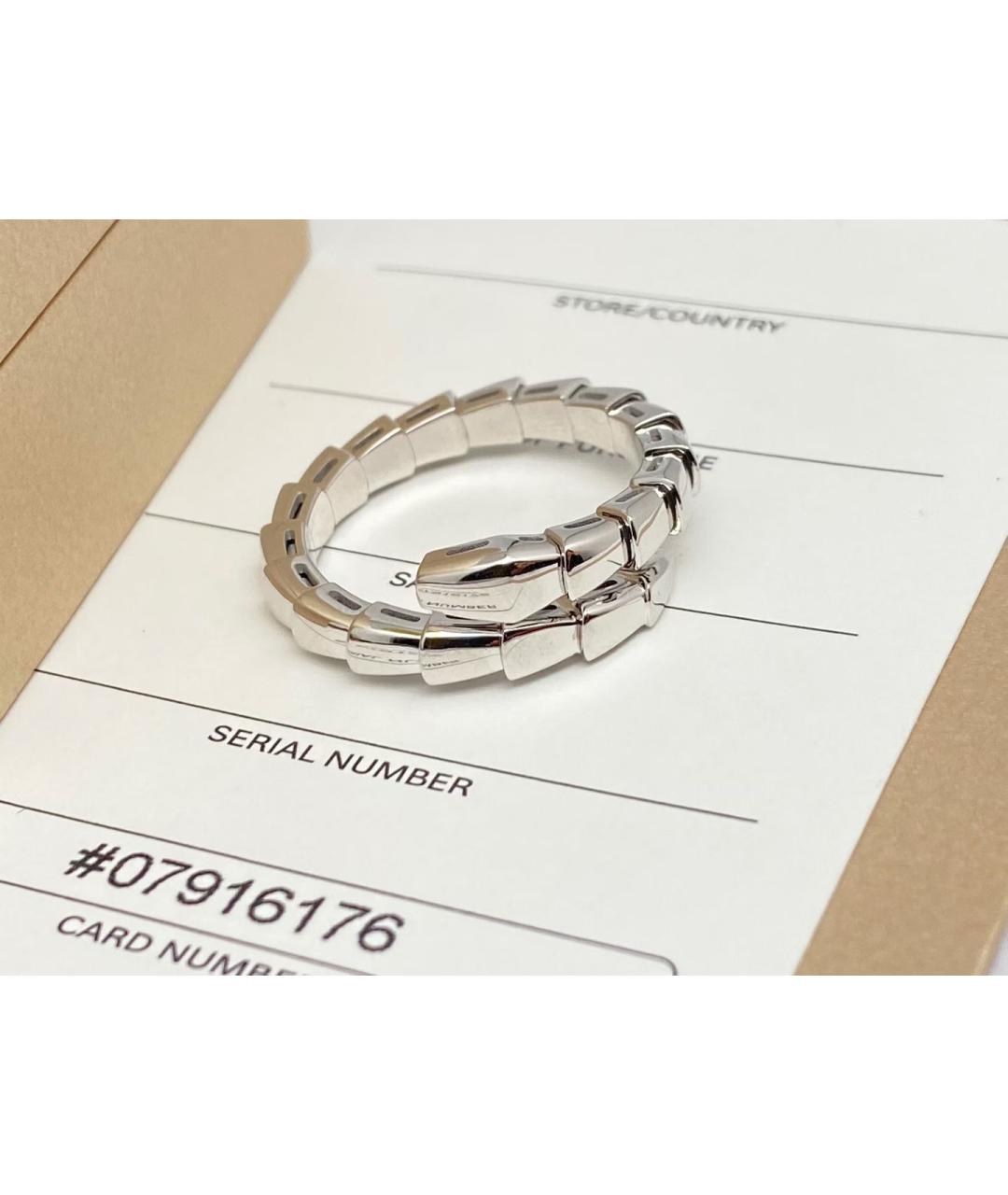 BVLGARI Серебряное кольцо из белого золота, фото 3