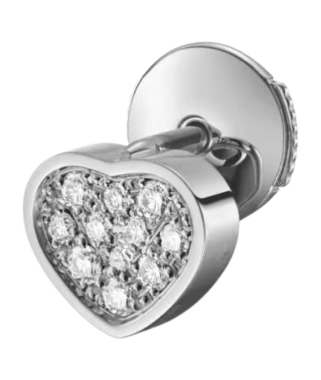 CHOPARD Серебряные серьги из белого золота, фото 4