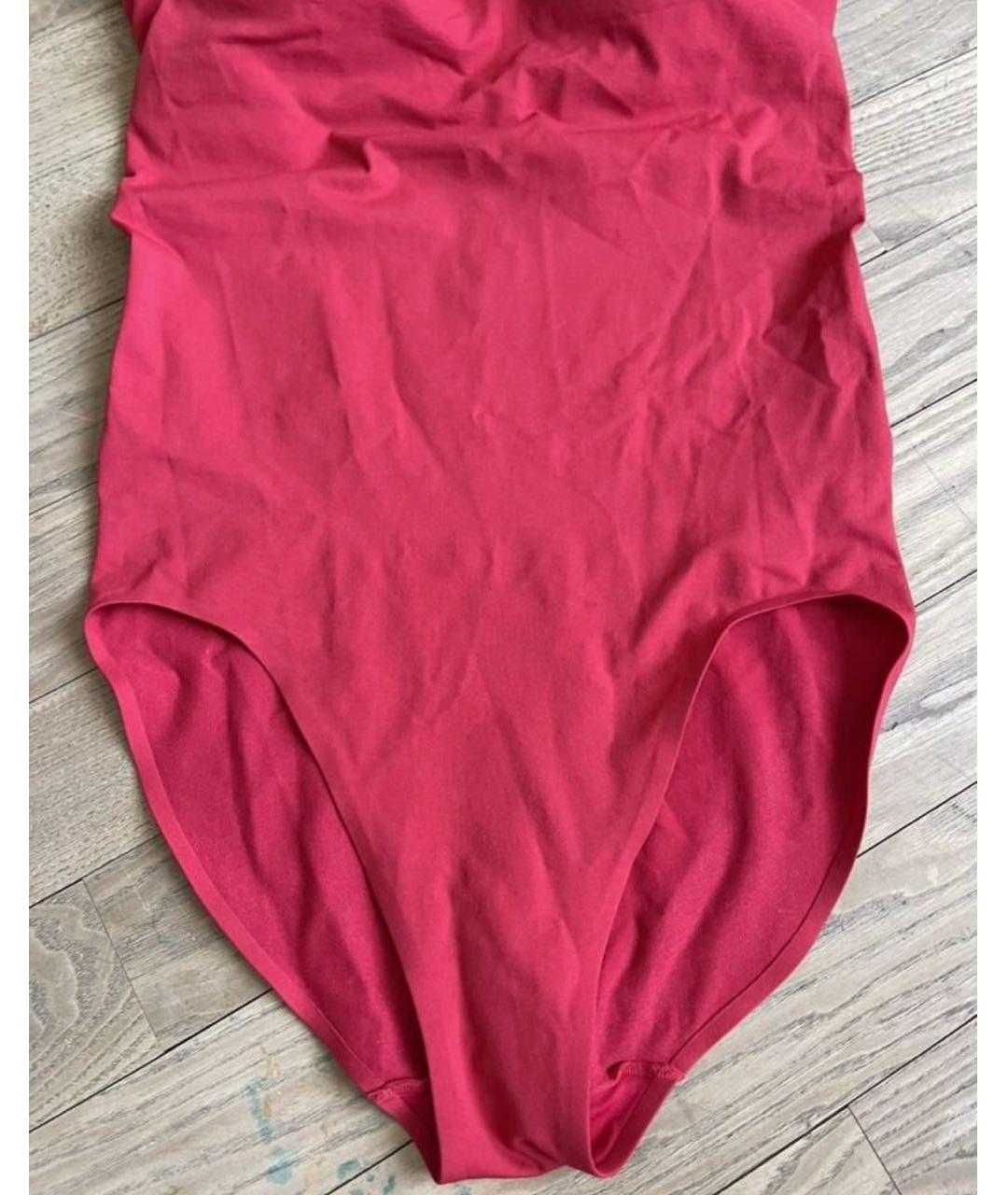 WOLFORD Бордовый полиэстеровый купальник, фото 2