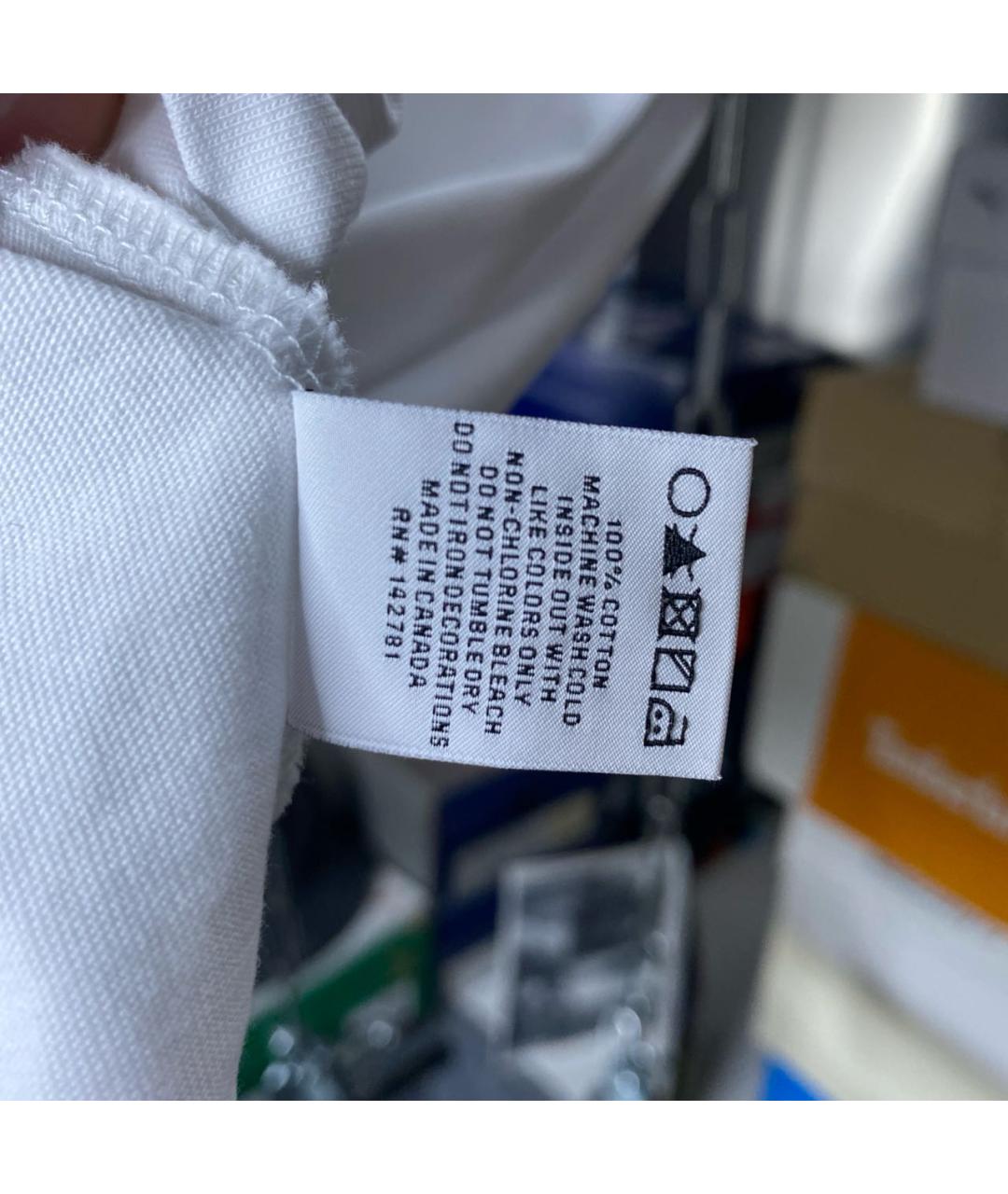 Aimé Leon Dore Белая хлопковая футболка, фото 8