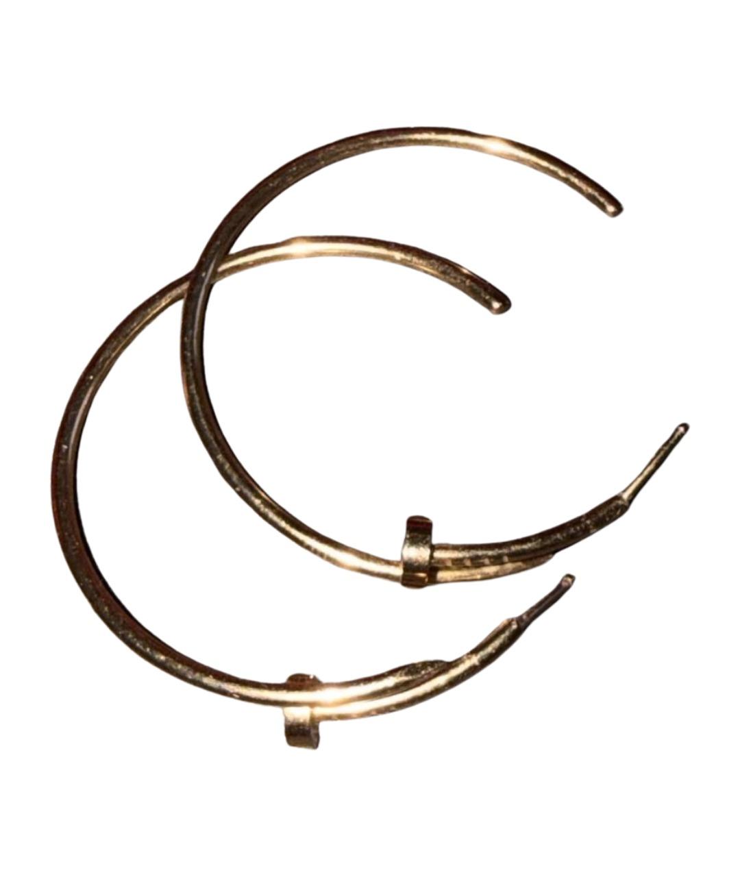 CARTIER Золотые серьги из розового золота, фото 1