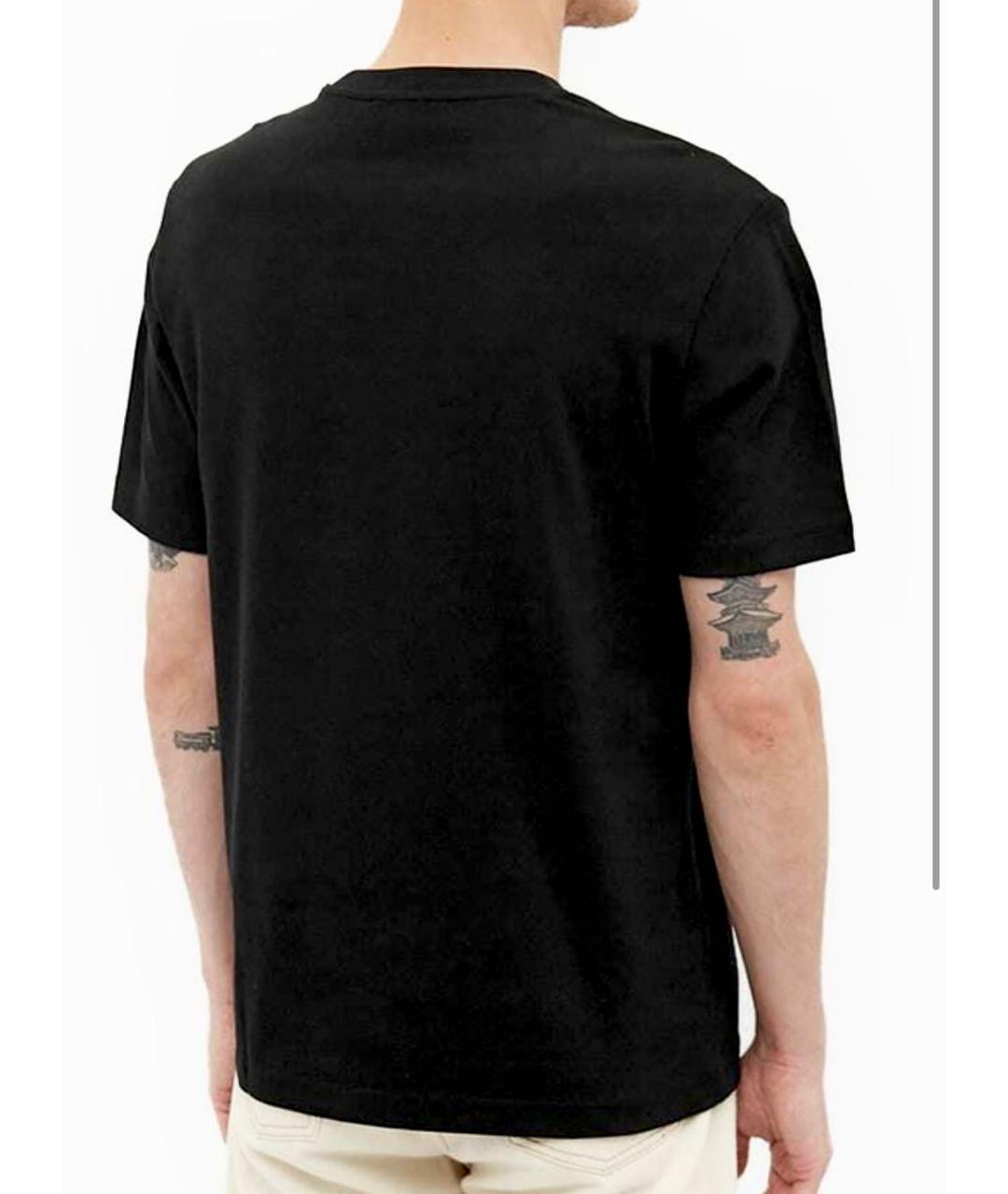 KENZO Черная хлопковая футболка, фото 2