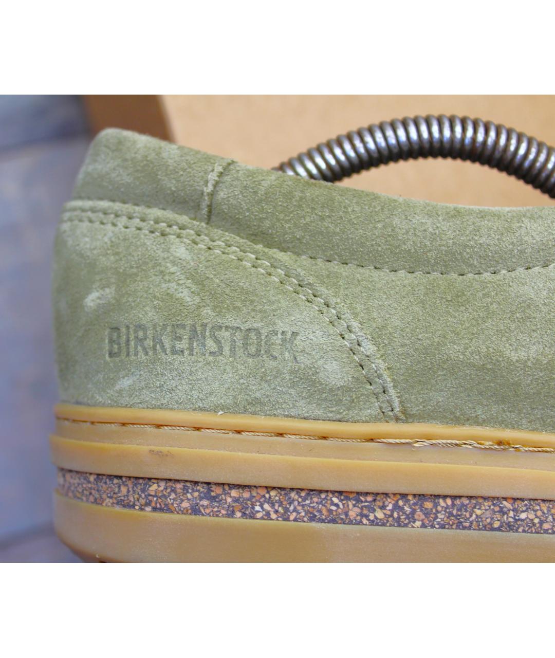 BIRKENSTOCK Зеленые замшевые лоферы, фото 7