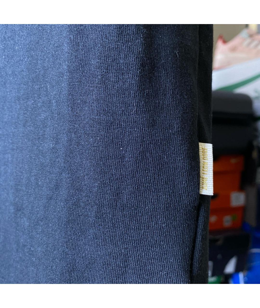 Aimé Leon Dore Черная хлопковая футболка, фото 6