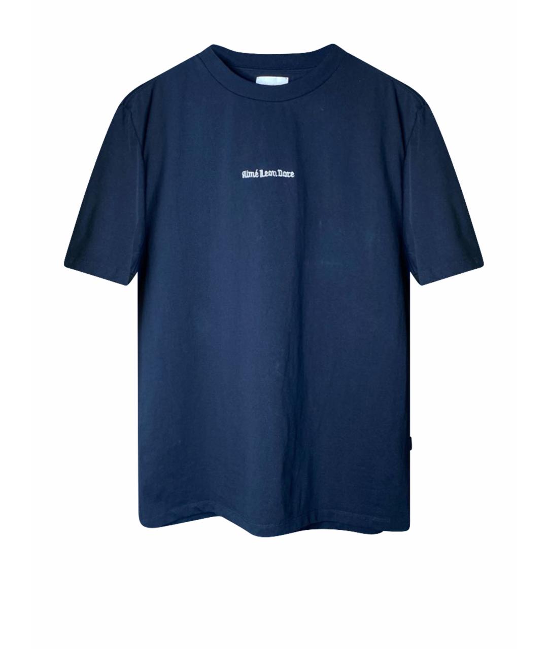Aimé Leon Dore Черная хлопковая футболка, фото 1
