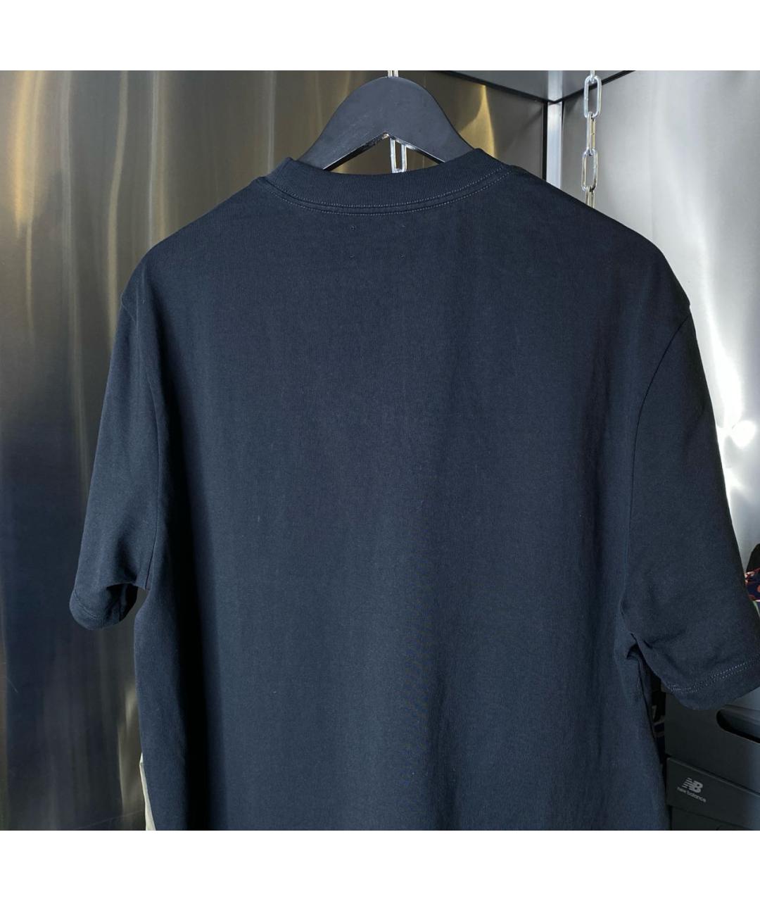 Aimé Leon Dore Черная хлопковая футболка, фото 3