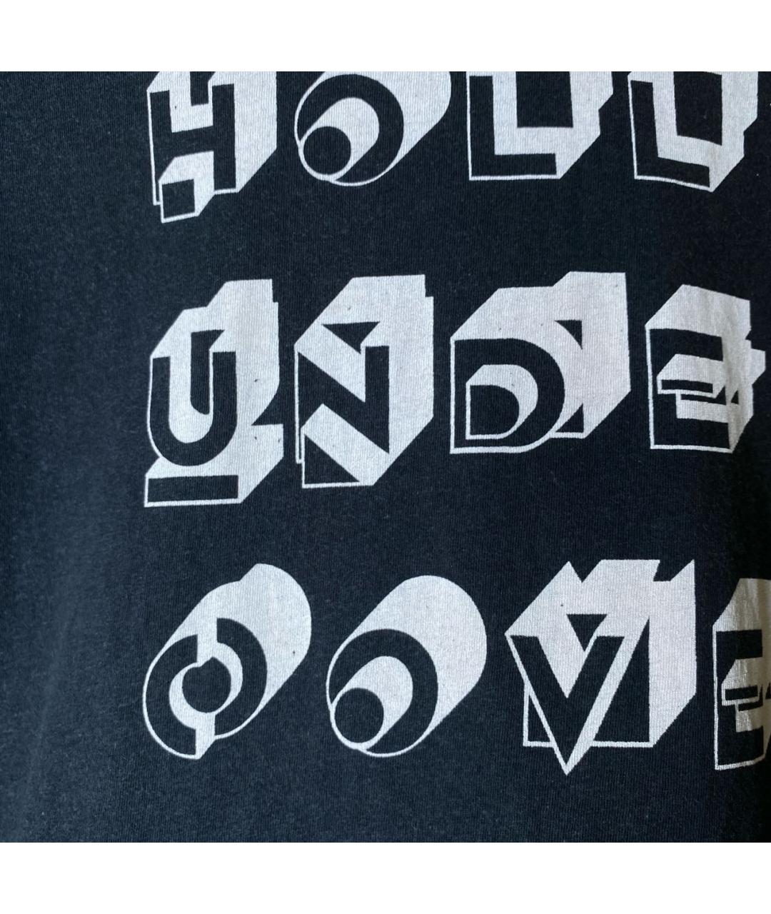 UNDERCOVER Черная хлопковая футболка, фото 6