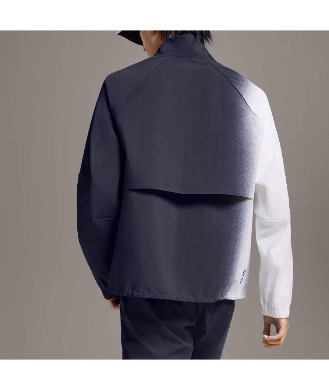 ON Темно-синяя полиамидовая спортивная куртка, фото 2